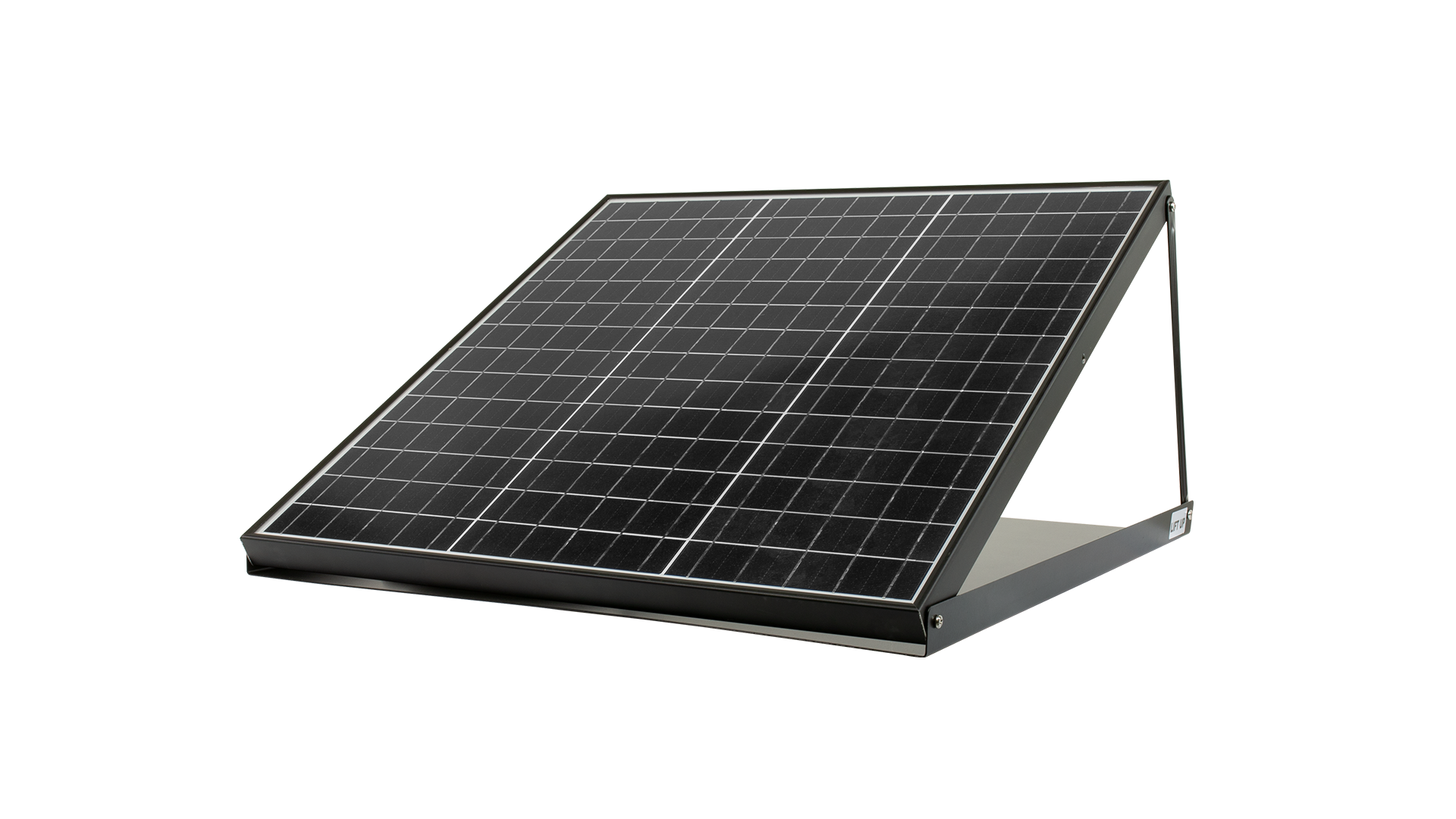 QuietCool 40 Watt Solar Attic Gable Fan with AC/DC Inverter for 24/7 Runtime