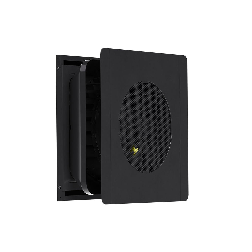 QuietCool 65 Watt Solar Roof Mount Attic Fan with AC/DC Inverter for 24/7 Runtime