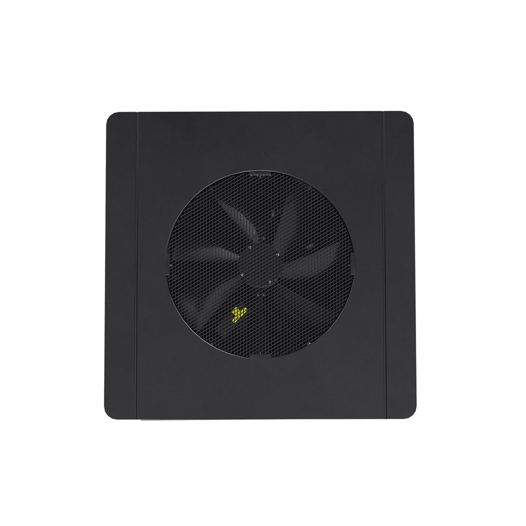 QuietCool 65 Watt Solar Roof Mount Attic Fan with AC/DC Inverter for 24/7 Runtime