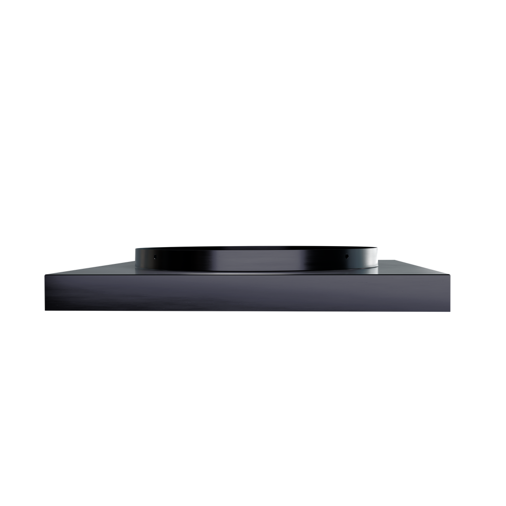 QuietCool Roof Mount Fan Curb Mount Adapter - For Roofs 1:12 Pitch to 3:12 Pitch - Compatible with AFR SMT, AFR PRO, and RM 2.0 Models
