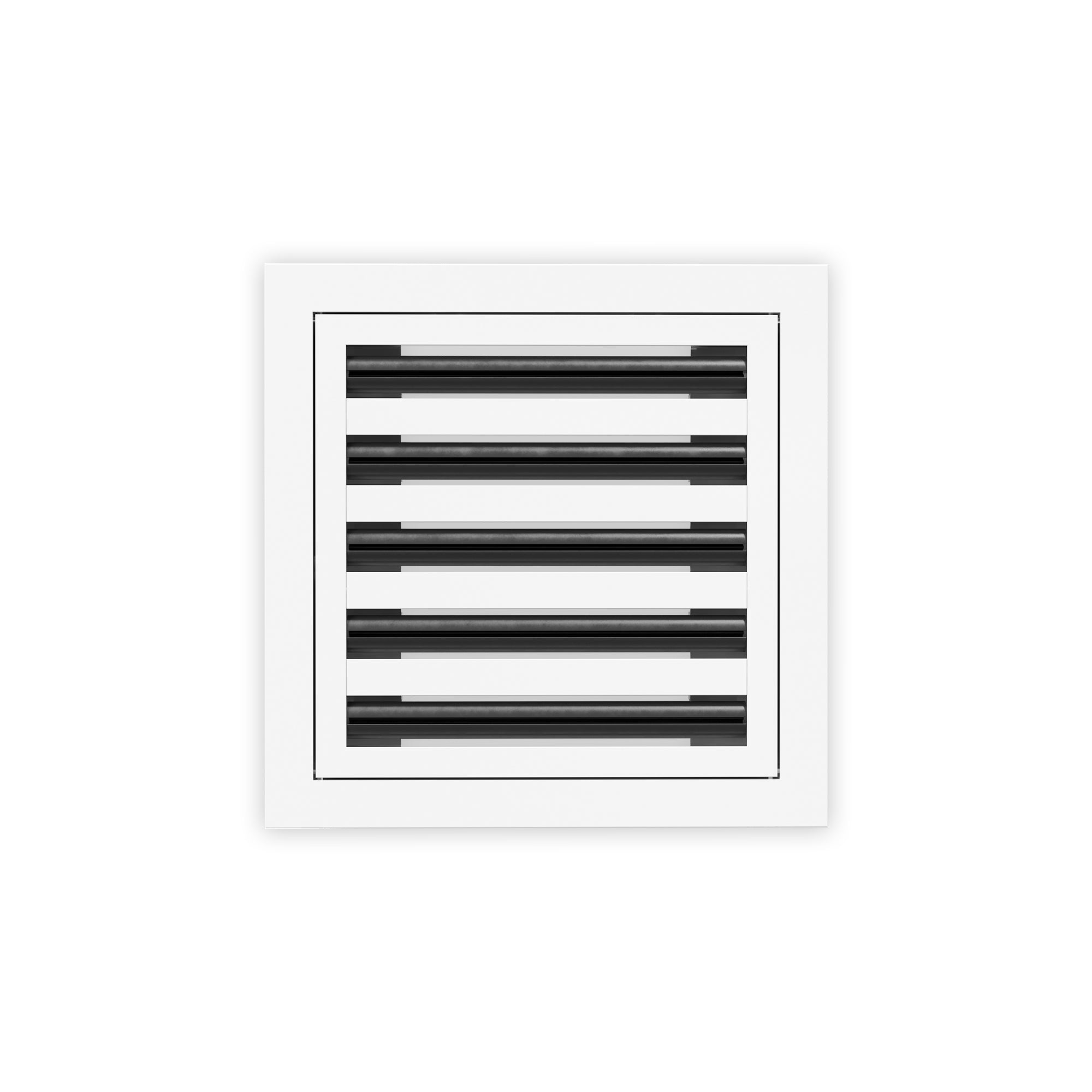 10 Inch - 5 Slot Linear Slot Diffusers - Modern AC Grilles - White