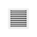 16 Inch - 9 Slot Linear Slot Diffusers - Modern AC Grilles - White