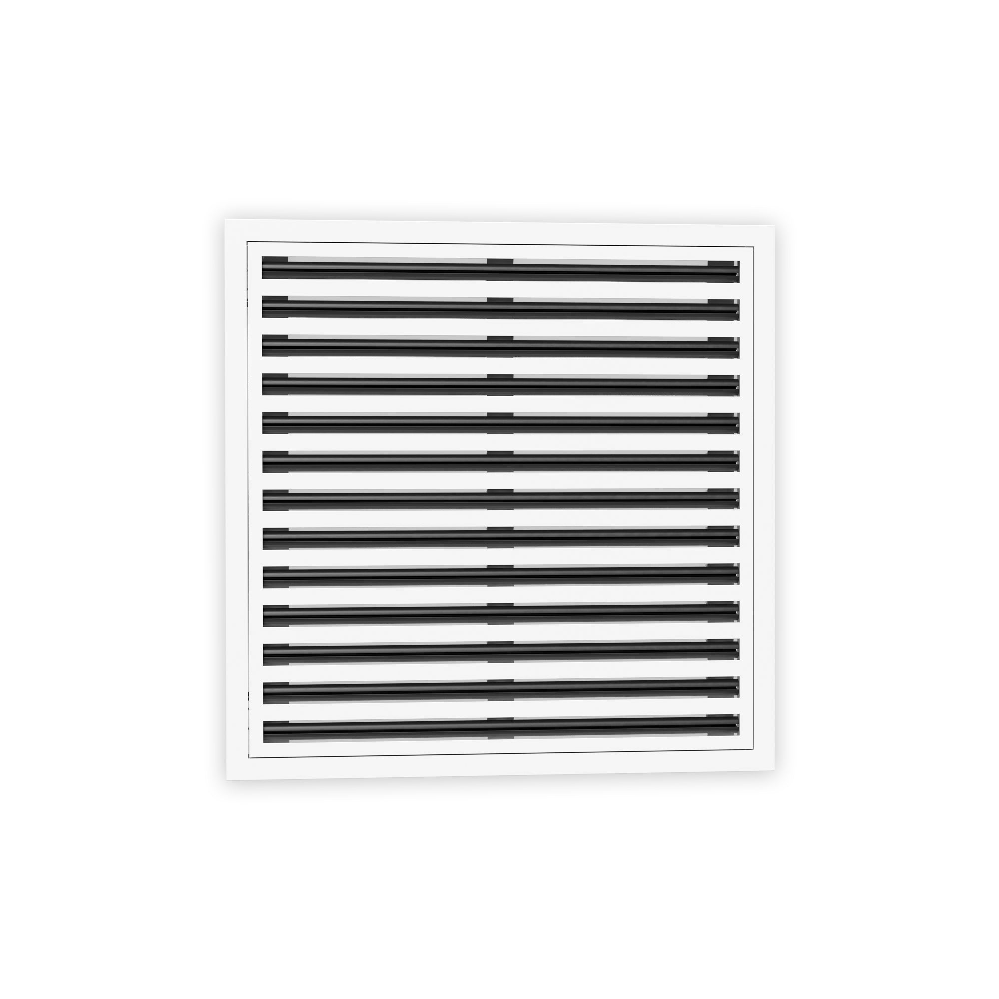 24 Inch - 13 Slot Linear Slot Diffusers - Modern AC Grilles - White