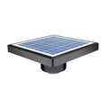 QuietCool Solar Utility Fan with Light - Solar Shed Fan