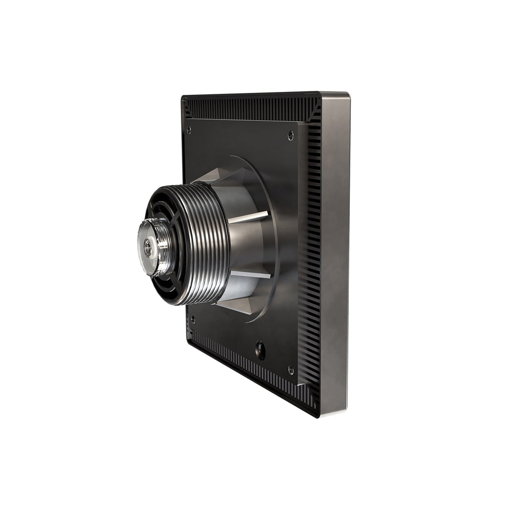 QuietCool Solar Utility Fan with Light - Solar Shed Fan