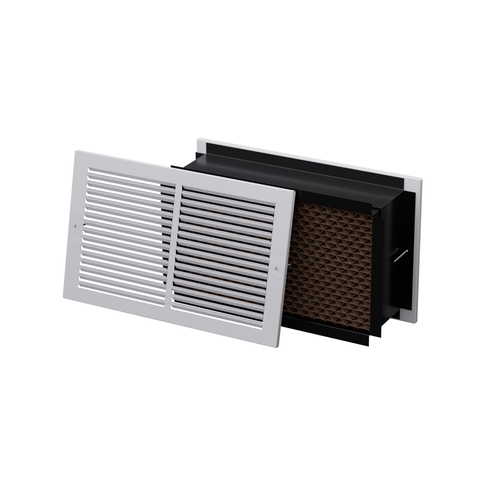 QuietCool Zone Air Pathway (ZAP) - 14" x 8" - Return Air Pathway - Standard Grille