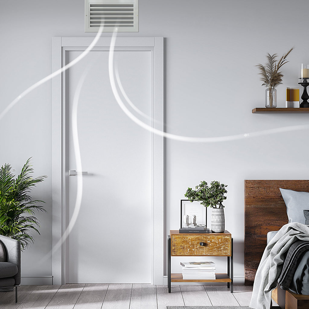 QuietCool Zone Air Pathway (ZAP) - 14" x 8" - Return Air Pathway - Linear Bar Grille