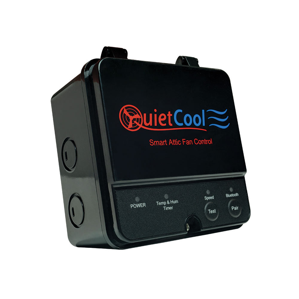 Smart Attic Fan Control with Thermostat and Humidistat and App Control