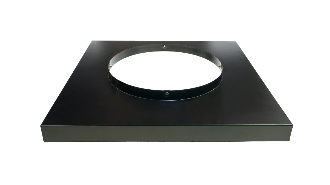 QuietCool Solar Attic Fan Curb Mount Adapter - For Roofs 1:12 Pitch to 3:12 Pitch - Compatible with AFR SLR Models