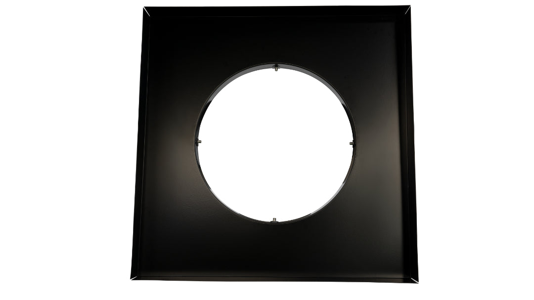 QuietCool Solar Attic Fan Curb Mount Adapter - For Roofs 1:12 Pitch to 3:12 Pitch - Compatible with AFR SLR Models